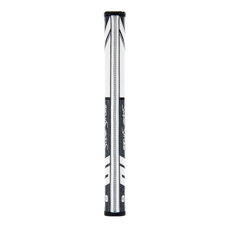 Super Stroke SuperStroke Traxion Pistol GT Tour Golf Putter Grip, Advanced Surface Texture that Improves Feedback and Tackiness, Minimize Grip Pressure with a Unique Parallel Design, Gray/White - Image 3